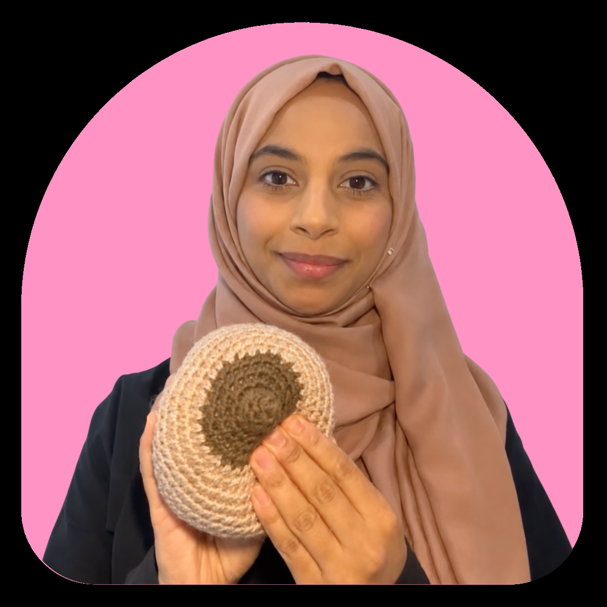 NHS doctor Sayaada demonstrates some key techniques for performing a self check