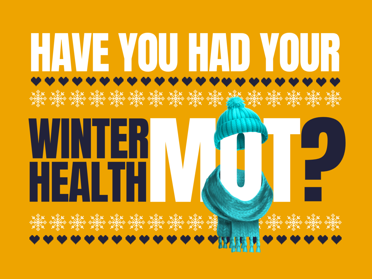 Well One's Winter Health MOT campaign graphic