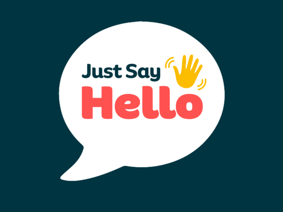 Just Say Hello, Tower Hamlets logo